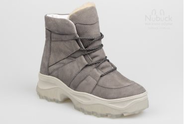 Зимние женские ботинки Top-Hole 026 grey