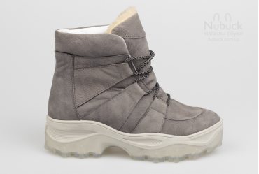 Зимние женские ботинки Top-Hole 026 grey
