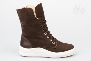 Зимние женские ботинки Top-Hole 037 brown
