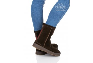 Зимние женские ботинки Top-Hole 061 brown