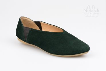 Женские туфли (балетки) Crisma 1908 green Женские туфли (балетки) Crisma 1908 green