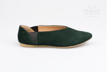 Женские туфли (балетки) Crisma 1908 green Женские туфли (балетки) Crisma 1908 green