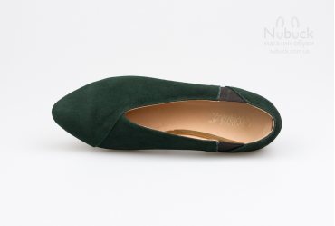 Женские туфли (балетки) Crisma 1908 green Женские туфли (балетки) Crisma 1908 green