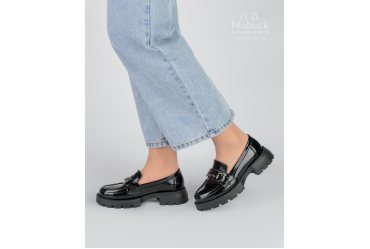 Комфортні жіночі туфлі (лофери) Ilona 310-as34 lack