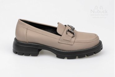 Комфортні жіночі туфлі (лофери) Ilona 310-as34 visone
