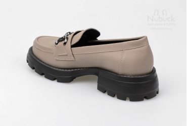 Комфортні жіночі туфлі (лофери) Ilona 310-as34 visone