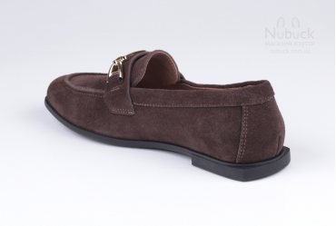 Комфортні жіночі туфлі (мокасини, лофери) Ilona 779-59 brown