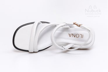Жіночі босоніжки Ilona 805-782 white