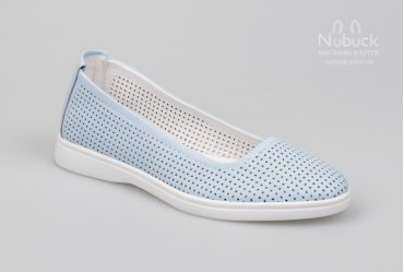 Літні жіночі туфлі (балетки) Livi 191-5 blue