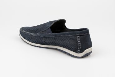 Летние мужские мокасины Maxus F2 navy perf