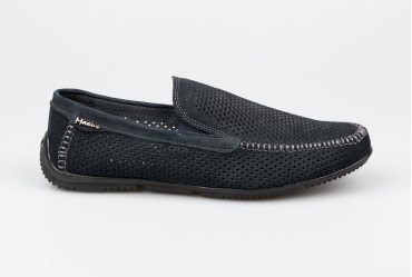Летние мужские мокасины Maxus F2 navy perf big
