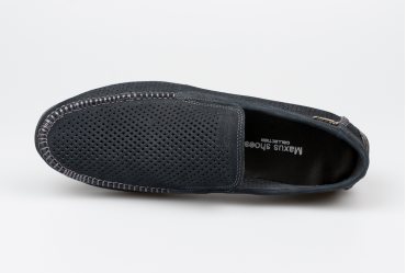 Летние мужские мокасины Maxus F2 navy perf big