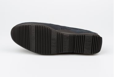 Летние мужские мокасины Maxus F2 navy perf big