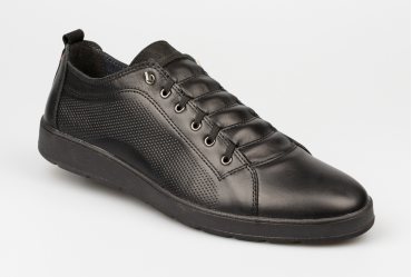 Чоловічі кросівки (кеди) великих розмірів Maxus Pull black big