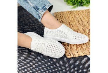 Літні жіночі кеди Morento 31953-15 white