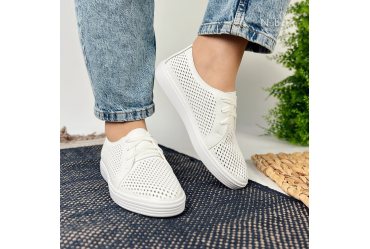 Літні жіночі кеди Morento 31953-15 white