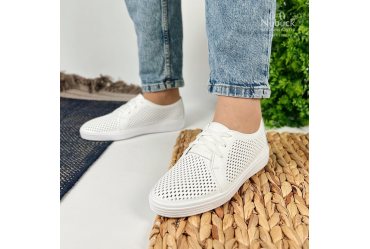 Літні жіночі кеди Morento 31953-15 white