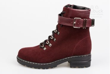 Зимние женские ботинки Morento BR4-137 bordo