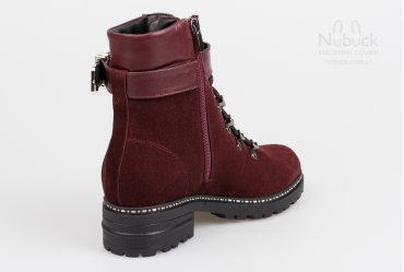 Зимние женские ботинки Morento BR4-137 bordo