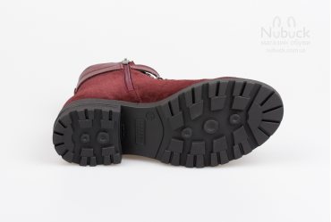 Зимние женские ботинки Morento BR4-137 bordo