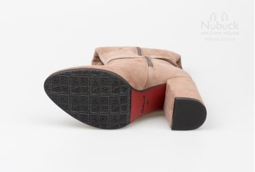 Демисезонные женские сапоги Nivelle 5567-8052 latte