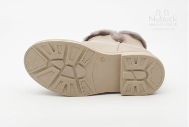 Зимові жіночі черевики (уггі) Nivelle 5683 beige