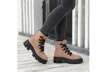 Женские ботинки Nivelle 8072 cacao