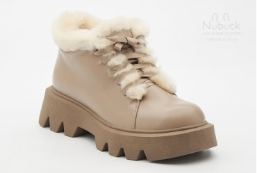 Зимові жіночі черевики Nivelle 8085 cappuccino