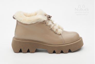 Зимові жіночі черевики Nivelle 8085 cappuccino
