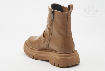 Зимові жіночі черевики Nivelle 8095 tobacco