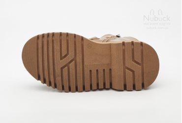 Зимові жіночі черевики Nivelle 8095 tobacco